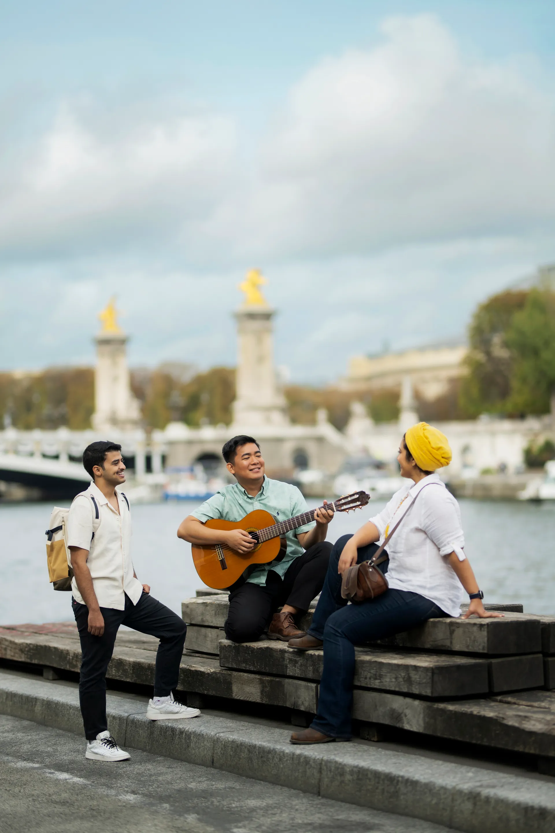 Boeuf musical au bord de la Seine à Paris